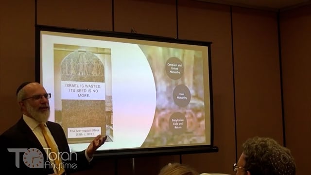 Crash Course in Jewish History 1. Ancient Israel